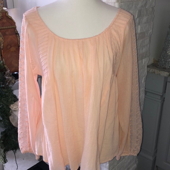 Lucky crossbody peasant top sz small NWT - Picture 5 of 7